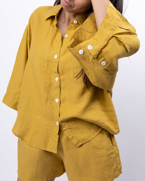 Agnes Linen Top